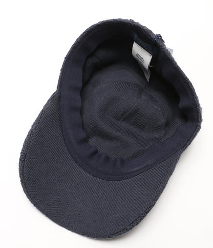 POLO RALPH LAUREN ケーブルニット ウールブレンド ボールキャップ ネイビー メンズ SIZE ONE ポロ・ラルフローレン