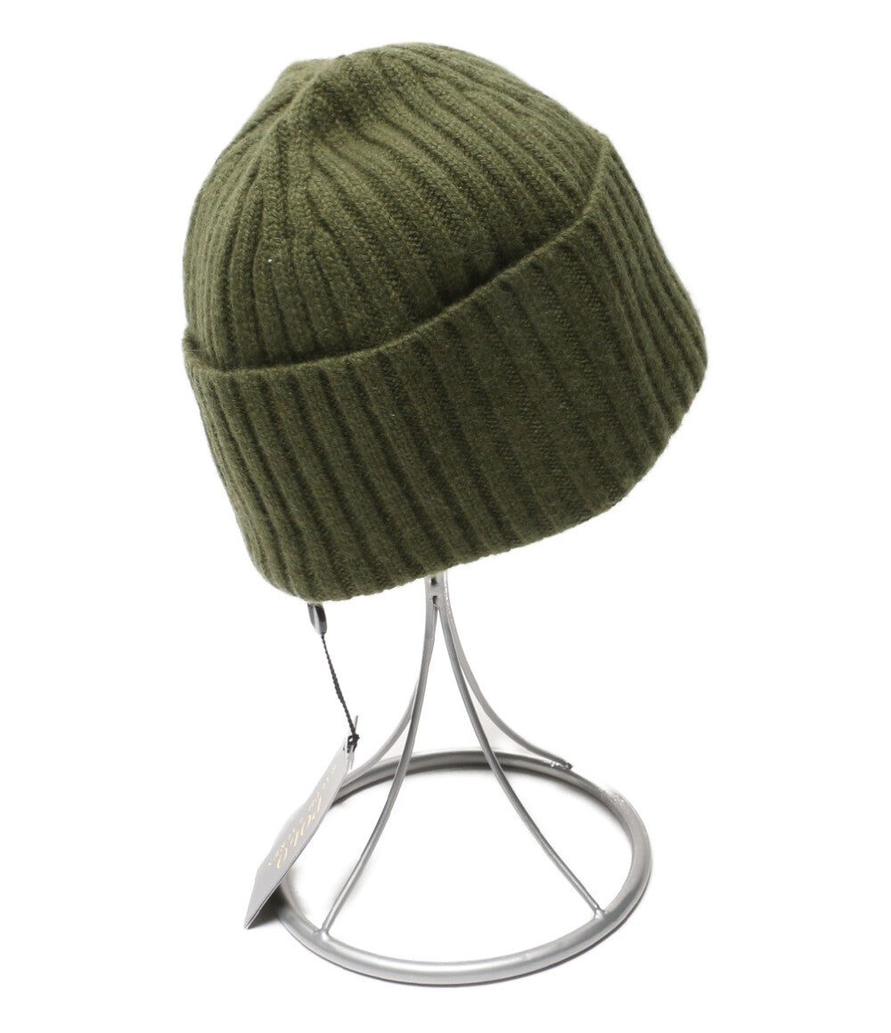美品 POLO RALPH LAUREN ニット帽 ビーニー PC1333 グリーン メンズ SIZE ONE ポロ・ラルフローレン
