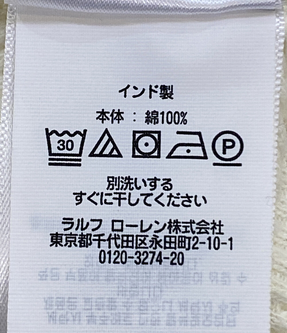 RRL RALPH LAUREN ダブルアール エル ラルフローレン 長袖Ｔシャツ サーマル ヘンリー ナチュラル メンズ SIZE L