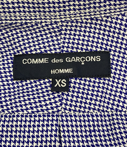 COMME des GARCONS HOMME 長袖シャツ HJ-B005 AD2012 千鳥格子 メンズ SIZE XS コムデギャルソンオム