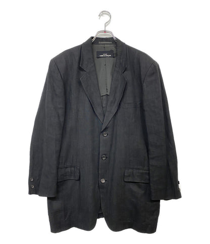 TRICOT COMME des GARCONS テーラードジャケット リネン TJ-110330 レディース SIZE - トリココムデギャルソン