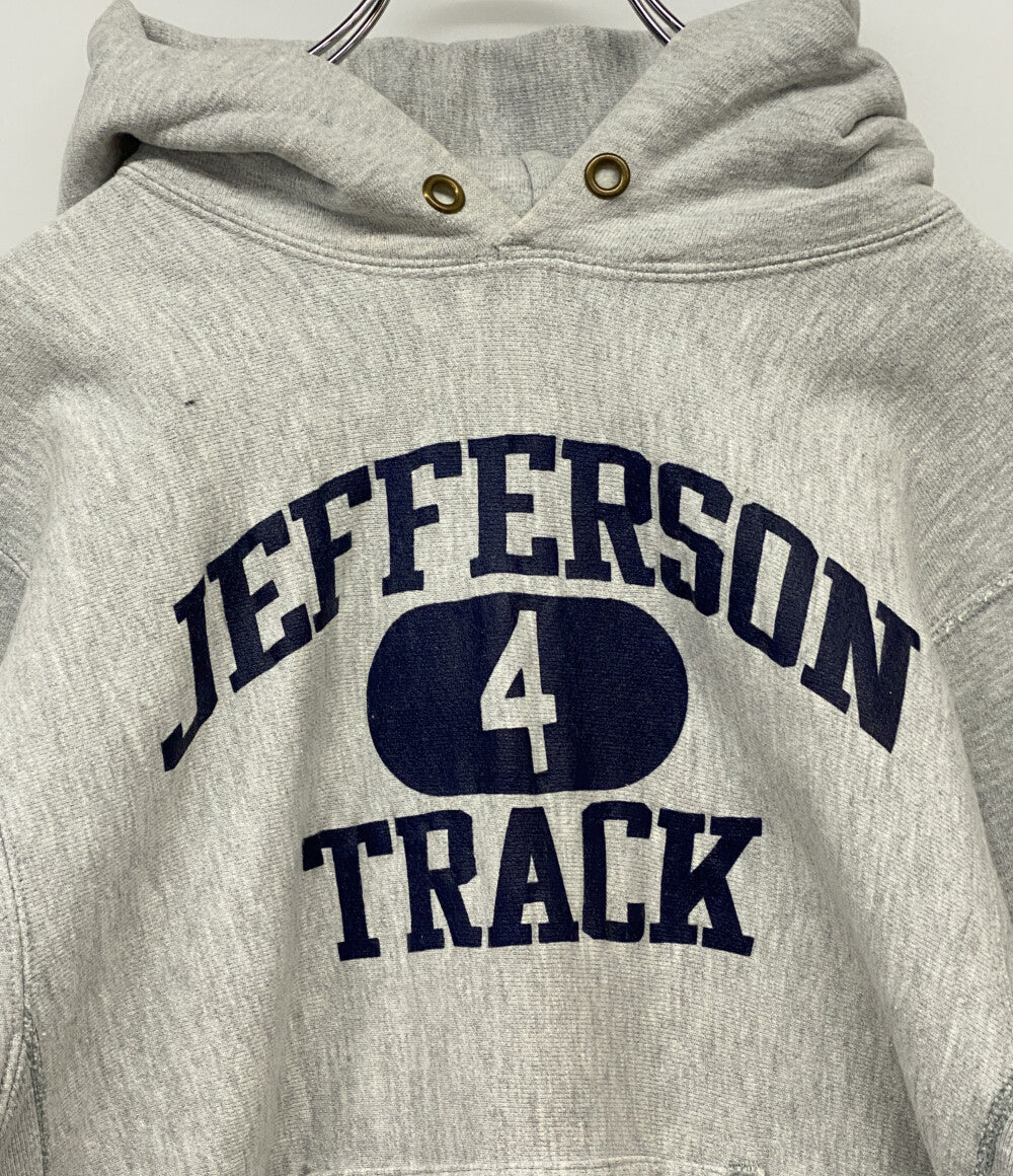 Champion パーカー リバース 80s トリコ グレー VINTAGE メンズ SIZE M チャンピオン