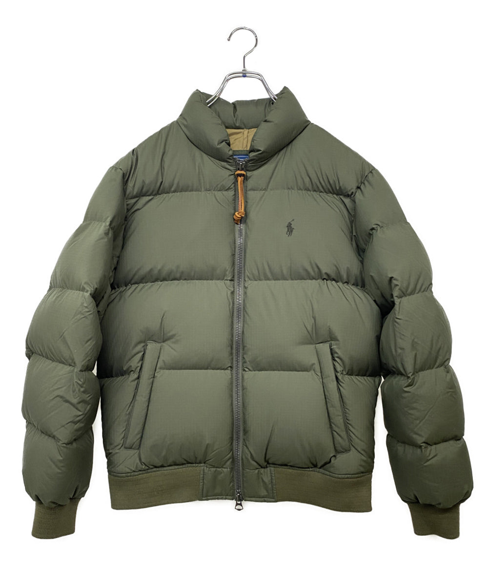 POLO RALPH LAUREN ダウンジャケット テクスチャード リップストップ ダウンジャケット メンズ SIZE S ポロ・ラルフローレン