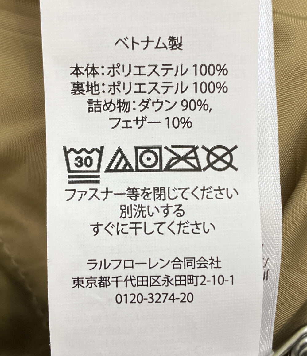 POLO RALPH LAUREN ダウンジャケット テクスチャード リップストップ ダウンジャケット メンズ SIZE S ポロ・ラルフローレン