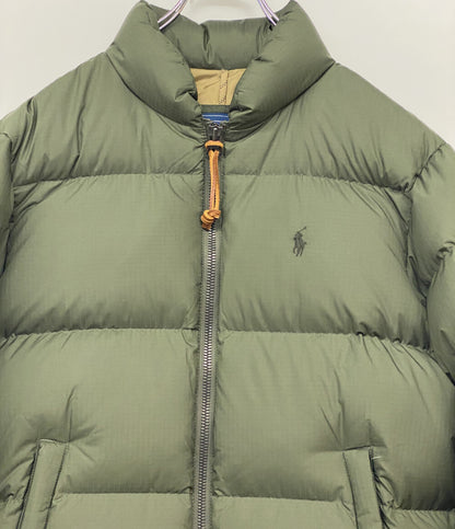 POLO RALPH LAUREN ダウンジャケット テクスチャード リップストップ ダウンジャケット メンズ SIZE S ポロ・ラルフローレン