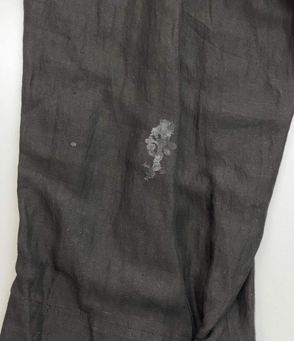 YOHJI YAMAMOTO POUR HOMME サイドボタンリネンパンツ 23SS メンズ SIZE 3 ヨウジヤマモトプールオム