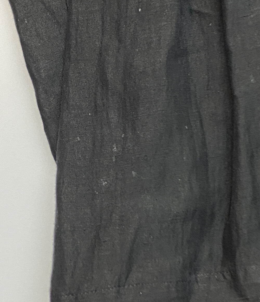 YOHJI YAMAMOTO POUR HOMME サイドボタンリネンパンツ 23SS メンズ