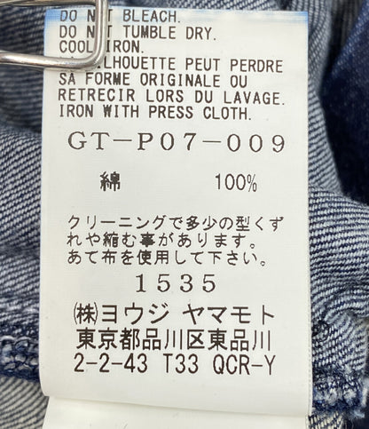 GROUND Y グランドワイ サルエルデニムパンツ GT-P07-009 メンズ SIZE 3