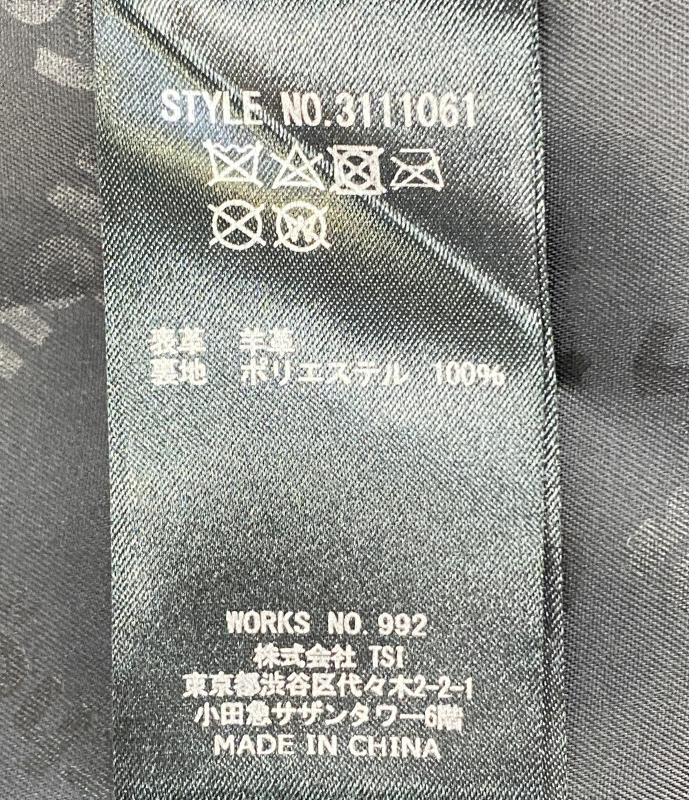 SCHOTT × BEAUTY&YOUTH UNITED ARROWS ビューティー&ユース ユナイテッドアローズ レザージャケット RTH COACH メンズ SIZE XL ショット