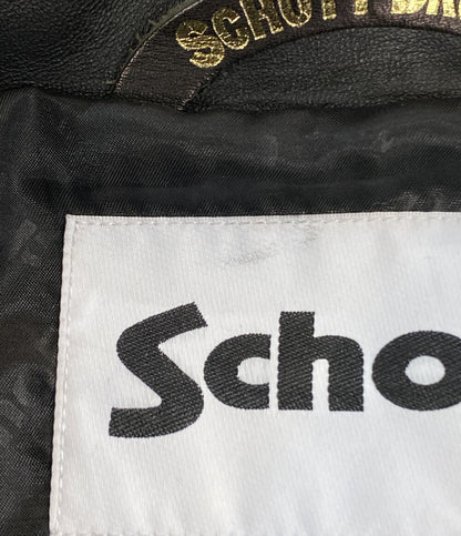 SCHOTT × BEAUTY&YOUTH UNITED ARROWS ビューティー&ユース ユナイテッドアローズ レザージャケット RTH COACH メンズ SIZE XL ショット