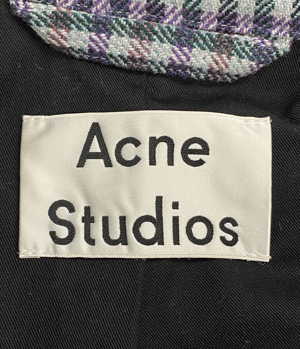 美品 ACNE STUDIOS ステンカラーコート ウール 2019AW FN-MN-OUTW00013 メンズ SIZE 46 アクネストゥディオズ