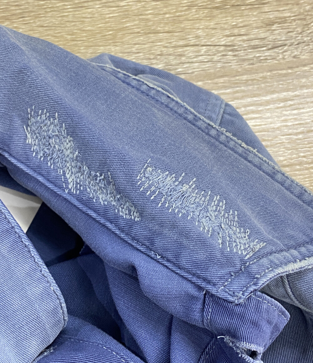 POLO RALPH LAUREN カバーオール ユーロ パッチワーク ユーティリティー ダメージ加工 メンズ SIZE M ポロ・ラルフローレン