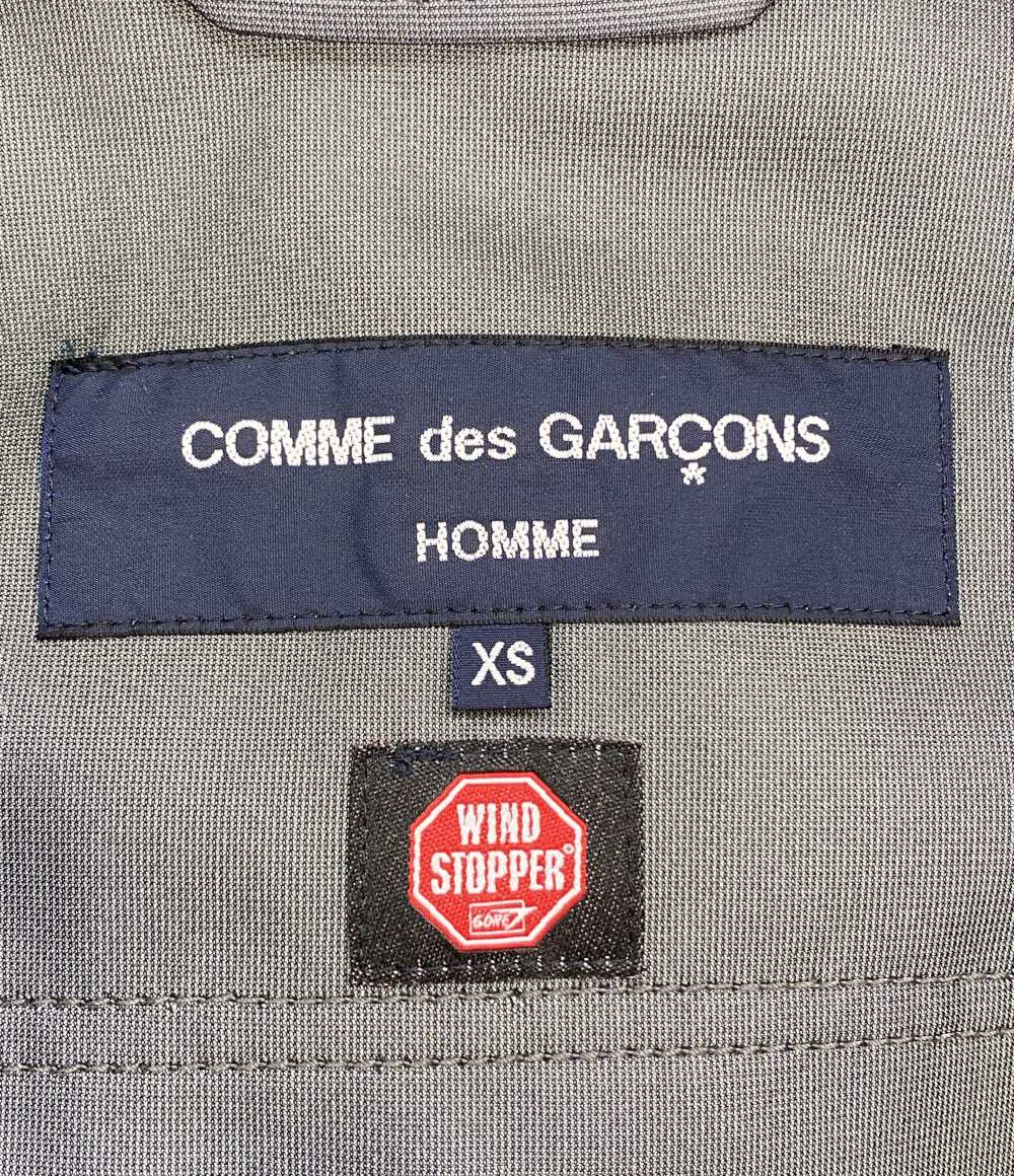 COMME des GARCONS HOMME フードジャケット HF-J043 AD2010 WINDSTOPPER ウール グレー HF-J043 メンズ SIZE XS コムデギャルソンオム