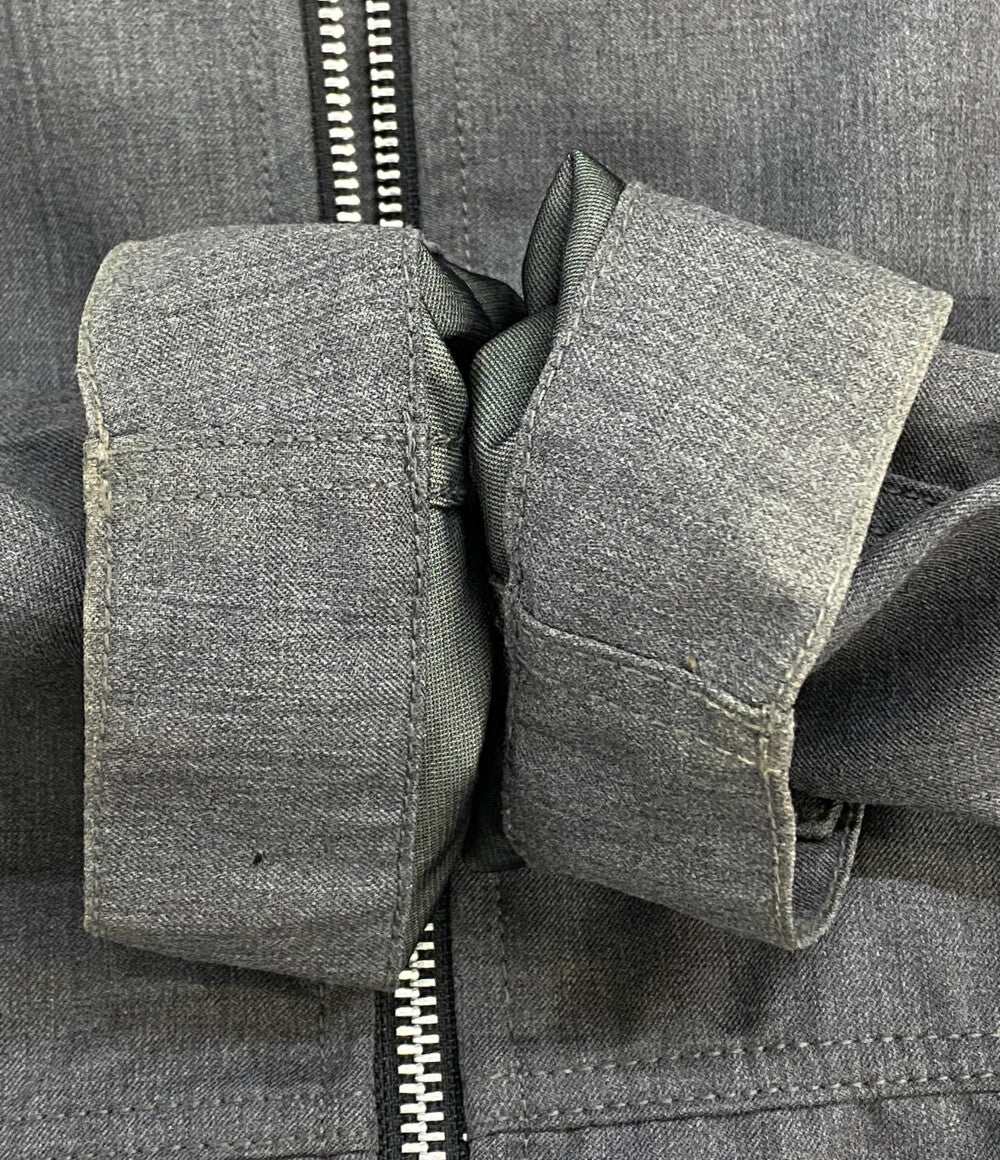 COMME des GARCONS HOMME フードジャケット HF-J043 AD2010 WINDSTOPPER ウール グレー HF-J043 メンズ SIZE XS コムデギャルソンオム