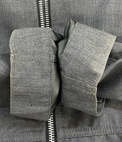 COMME des GARCONS HOMME フードジャケット HF-J043 AD2010 WINDSTOPPER ウール グレー HF-J043 メンズ SIZE XS コムデギャルソンオム