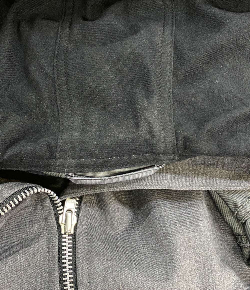 COMME des GARCONS HOMME フードジャケット HF-J043 AD2010 WINDSTOPPER ウール グレー HF-J043 メンズ SIZE XS コムデギャルソンオム