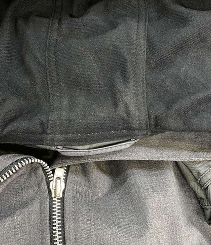 COMME des GARCONS HOMME フードジャケット HF-J043 AD2010 WINDSTOPPER ウール グレー HF-J043 メンズ SIZE XS コムデギャルソンオム