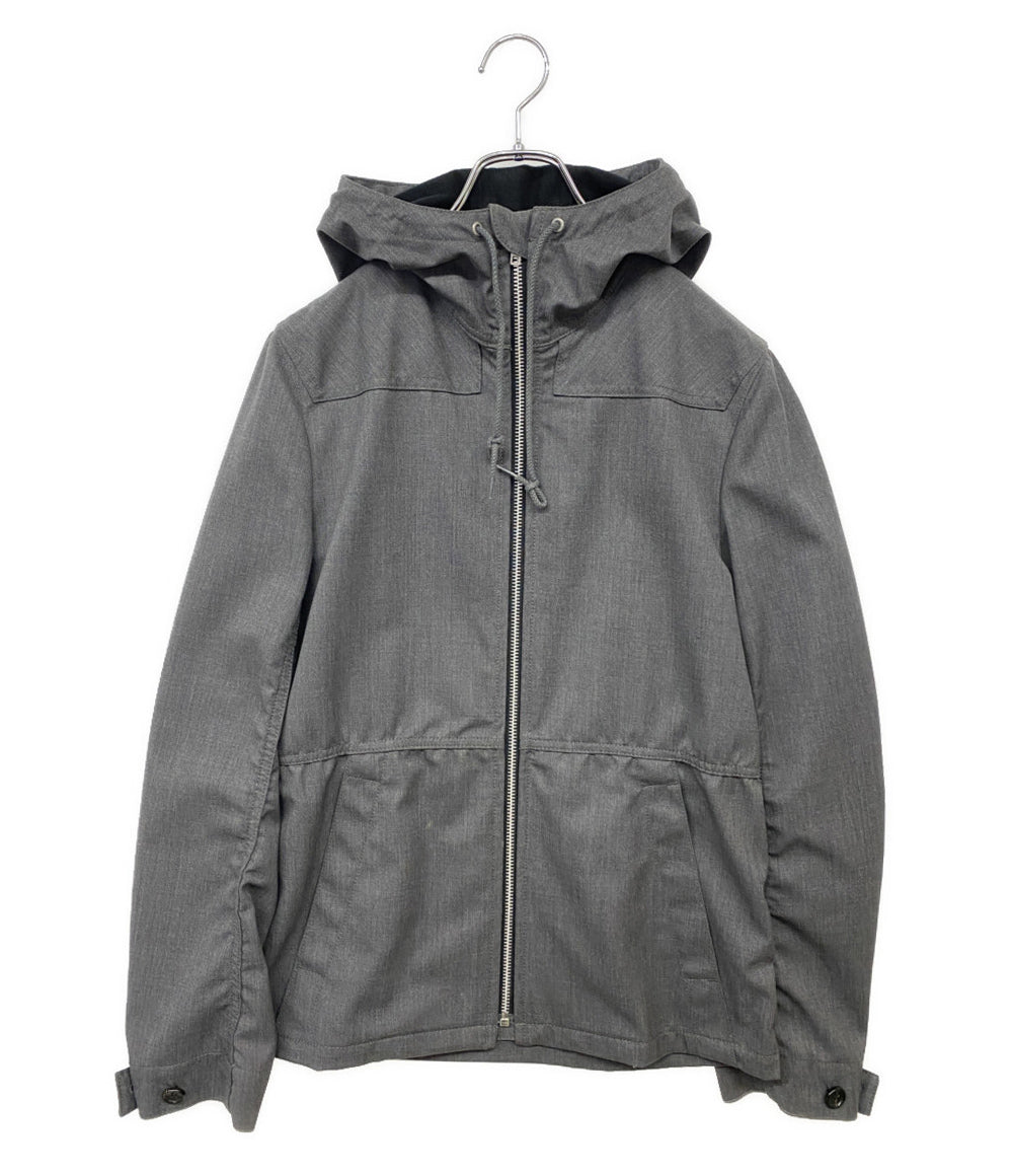 COMME des GARCONS HOMME フードジャケット HF-J043 AD2010 WINDSTOPPER ウール グレー HF-J043 メンズ SIZE XS コムデギャルソンオム