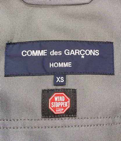 COMME des GARCONS HOMME フードジャケット HF-J043 AD2010 WINDSTOPPER ウール グレー HF-J043 メンズ SIZE XS コムデギャルソンオム