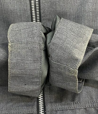 COMME des GARCONS HOMME フードジャケット HF-J043 AD2010 WINDSTOPPER ウール グレー HF-J043 メンズ SIZE XS コムデギャルソンオム