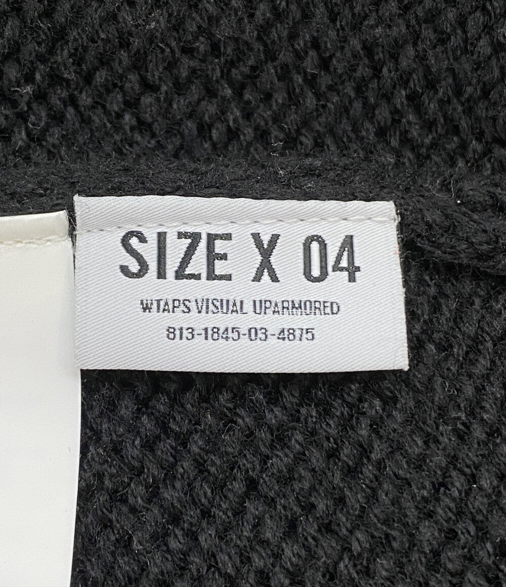 WTAPS ベスト 22AW DITCH VEST ACRYLIC BLK 222MADT-KNM01 メンズ SIZE 04 ダブルタップス
