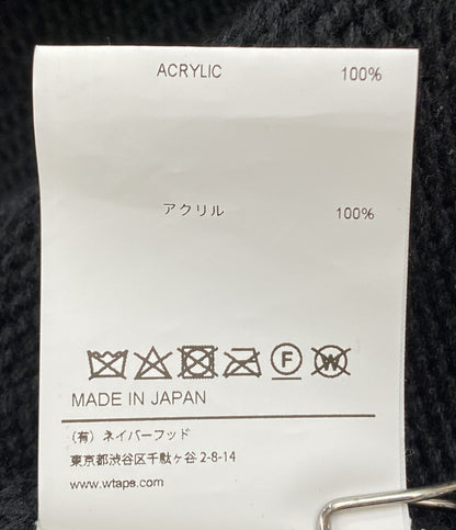 WTAPS ベスト 22AW DITCH VEST ACRYLIC BLK 222MADT-KNM01 メンズ SIZE 04 ダブルタップス