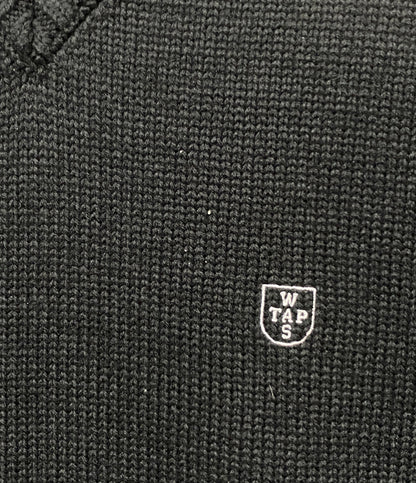 WTAPS ベスト 22AW DITCH VEST ACRYLIC BLK 222MADT-KNM01 メンズ SIZE 04 ダブルタップス