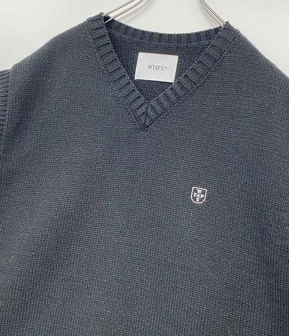 WTAPS ベスト 22AW DITCH VEST ACRYLIC BLK 222MADT-KNM01 メンズ SIZE 04 ダブルタップス