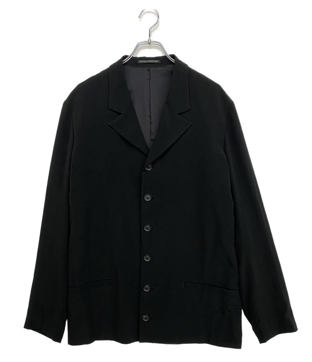 YOHJI YAMAMOTO POUR HOMME テーラードジャケット TUXEDO SINGLE JACKET 24ss HS-J35-500 メンズ SIZE 2 ヨウジヤマモトプールオム