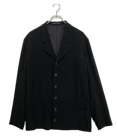 YOHJI YAMAMOTO POUR HOMME テーラードジャケット TUXEDO SINGLE JACKET 24ss HS-J35-500 メンズ SIZE 2 ヨウジヤマモトプールオム