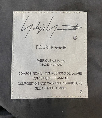 YOHJI YAMAMOTO POUR HOMME テーラードジャケット TUXEDO SINGLE JACKET 24ss HS-J35-500 メンズ SIZE 2 ヨウジヤマモトプールオム