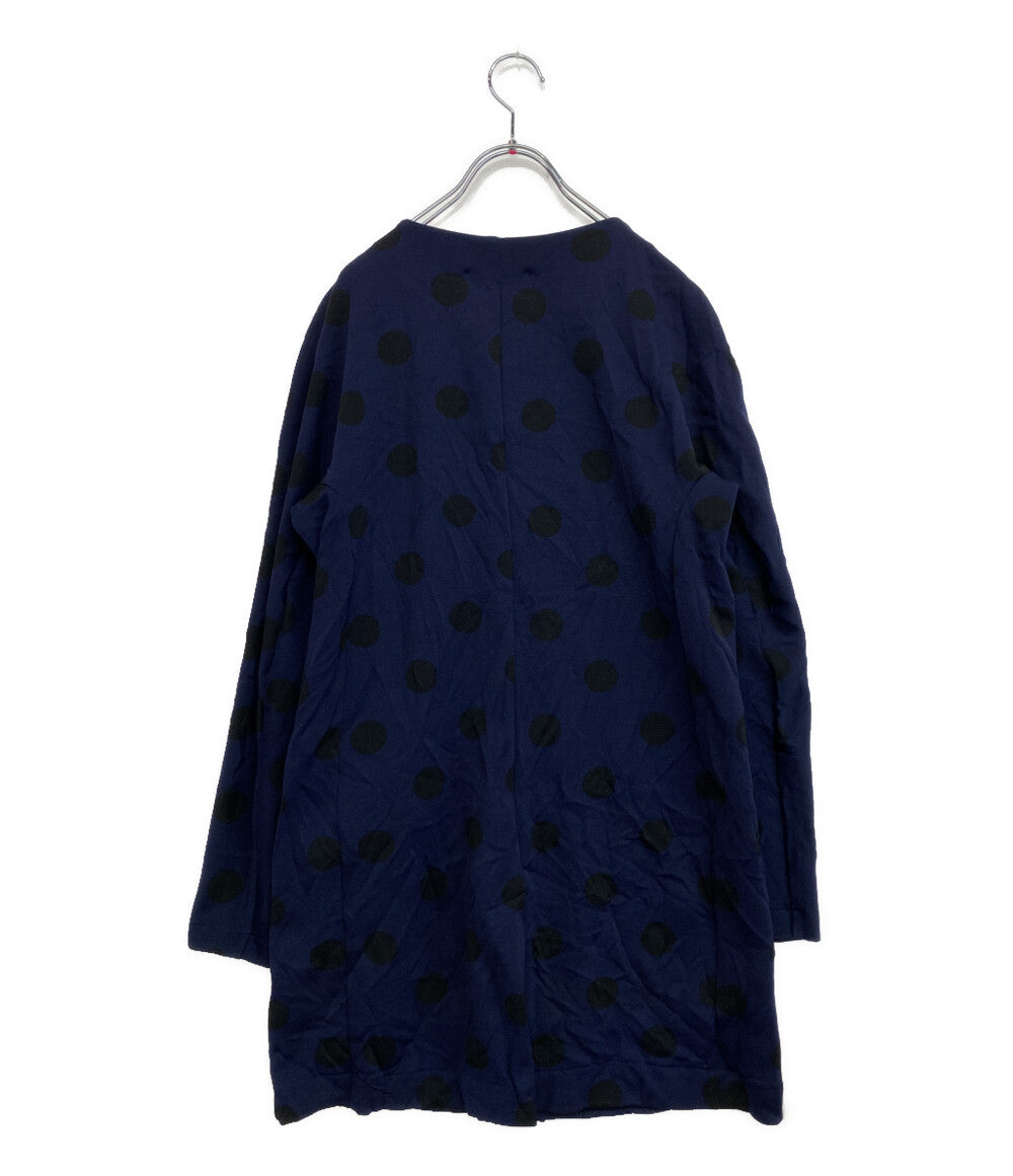 Y's ドット柄ミドル丈コート YZ-T31-961 レディース SIZE 2 ワイズ