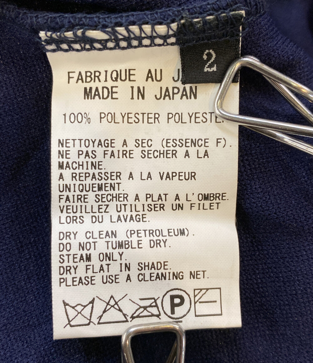 Y's ドット柄ミドル丈コート YZ-T31-961 レディース SIZE 2 ワイズ