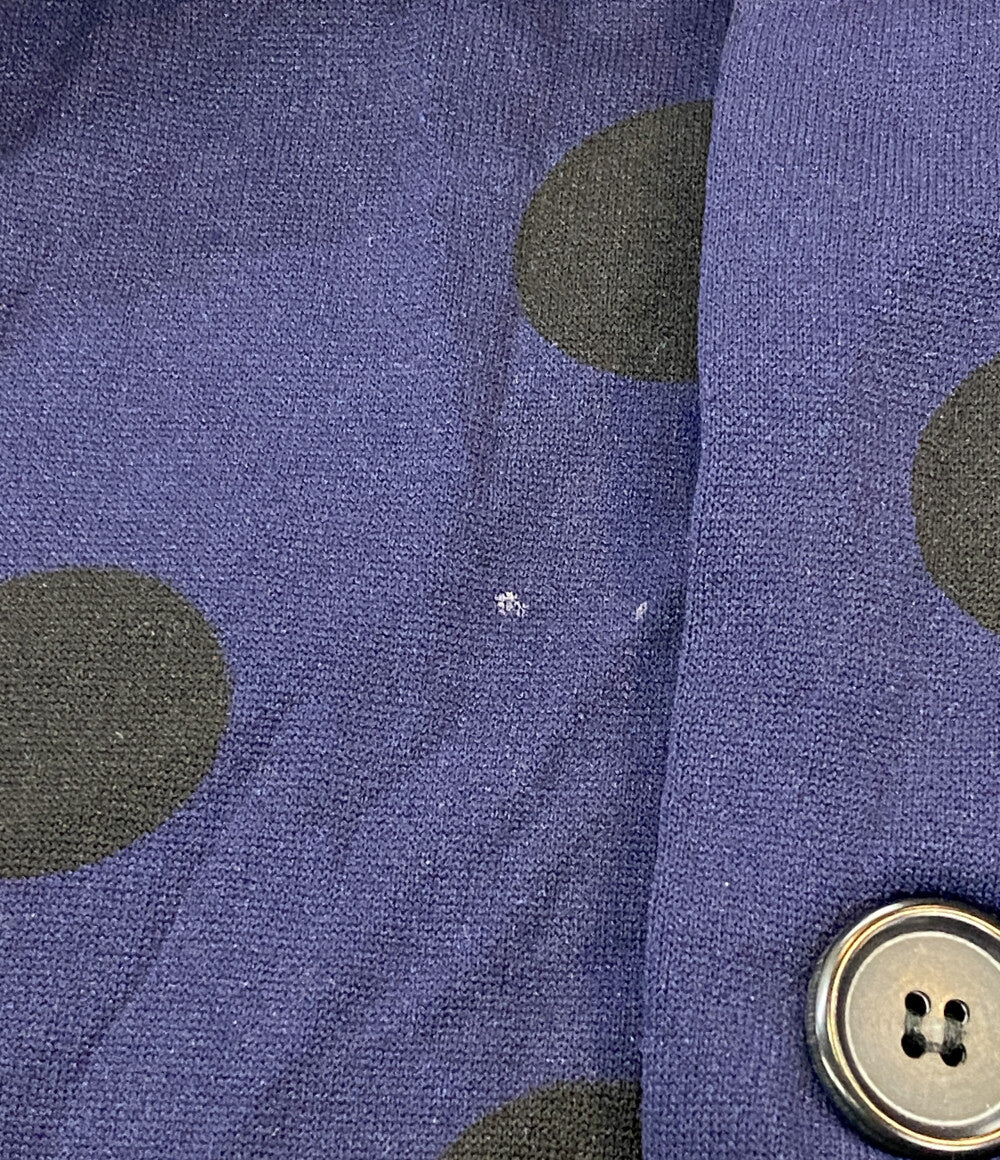 Y's ドット柄ミドル丈コート YZ-T31-961 レディース SIZE 2 ワイズ