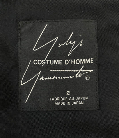 Yohji Yamamoto COSTUME D’HOMME ヨウジヤマモト コスチューム ド オム テーラードジャケット ブラック HC-J86-150 メンズ SIZE 2