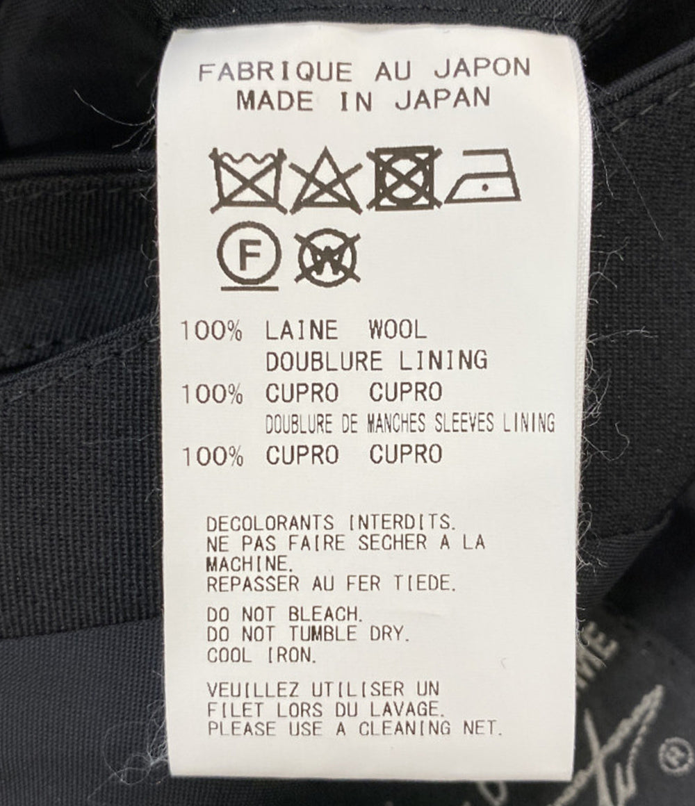 Yohji Yamamoto COSTUME D’HOMME ヨウジヤマモト コスチューム ド オム テーラードジャケット ブラック HC-J86-150 メンズ SIZE 2