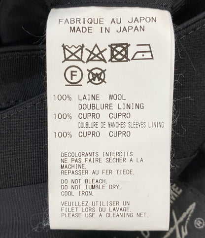 Yohji Yamamoto COSTUME D’HOMME ヨウジヤマモト コスチューム ド オム テーラードジャケット ブラック HC-J86-150 メンズ SIZE 2