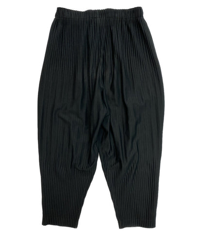 HOMME PLISSE ISSEY MIYAKE プリーツパンツ ブラック Basics Pant メンズ SIZE 2 オム プリッセ イッセイミヤケ