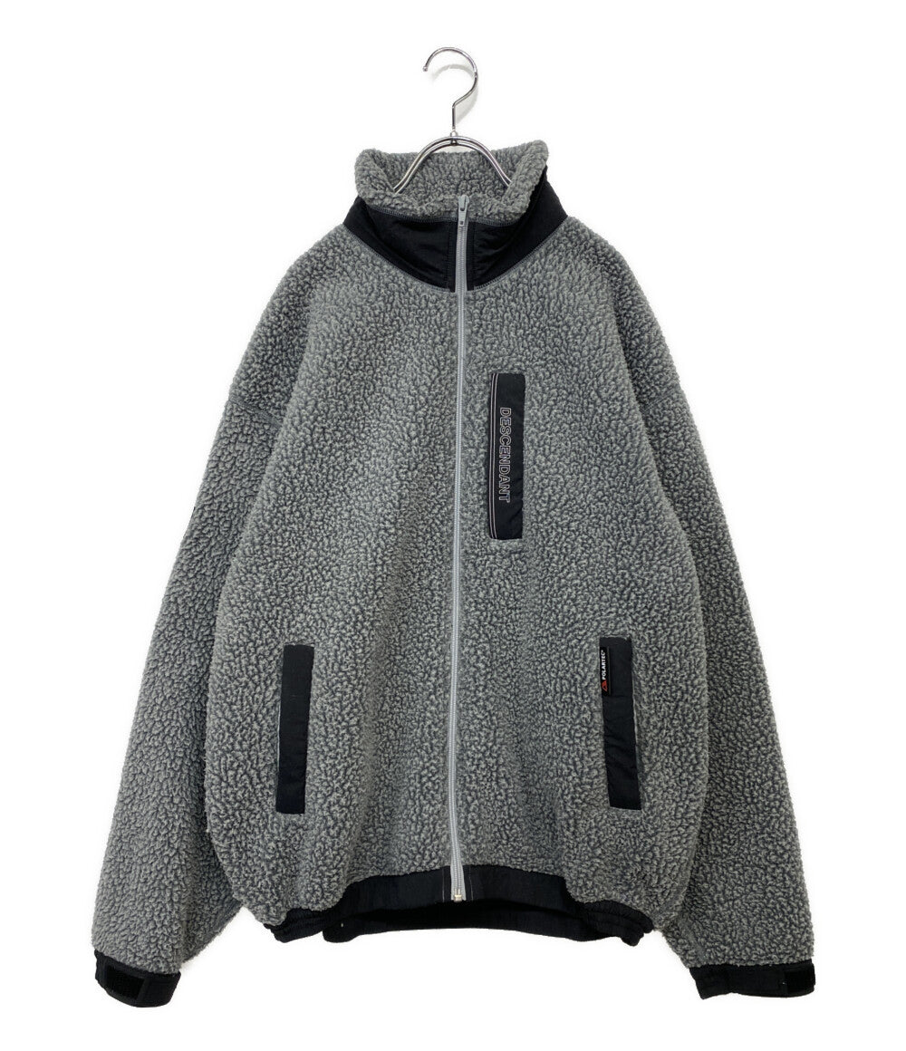DESCENDANT フリースジャケット ボアパイルジップカーディガン レディース SIZE 1 ディセンダント