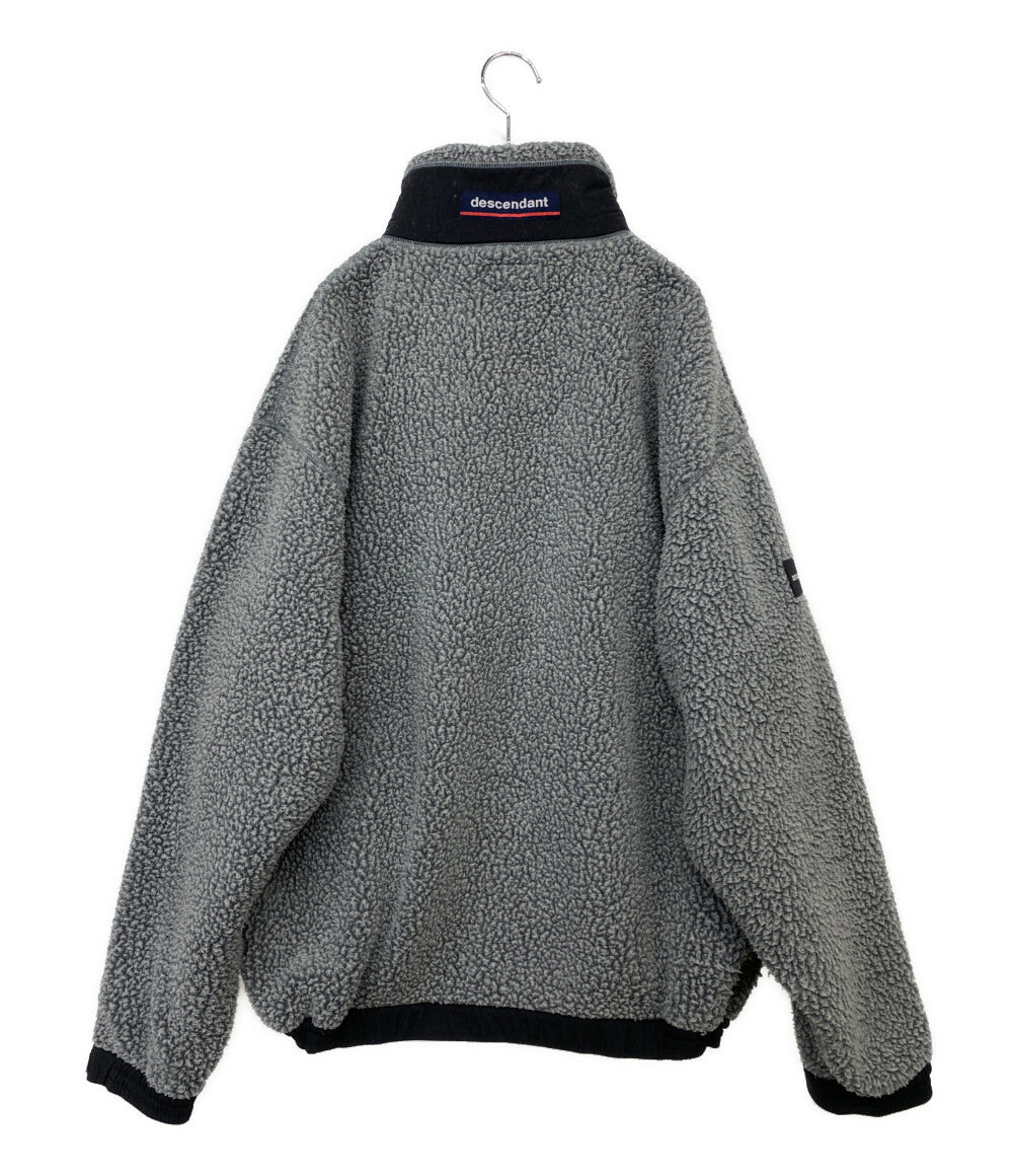 DESCENDANT フリースジャケット ボアパイルジップカーディガン レディース SIZE 1 ディセンダント