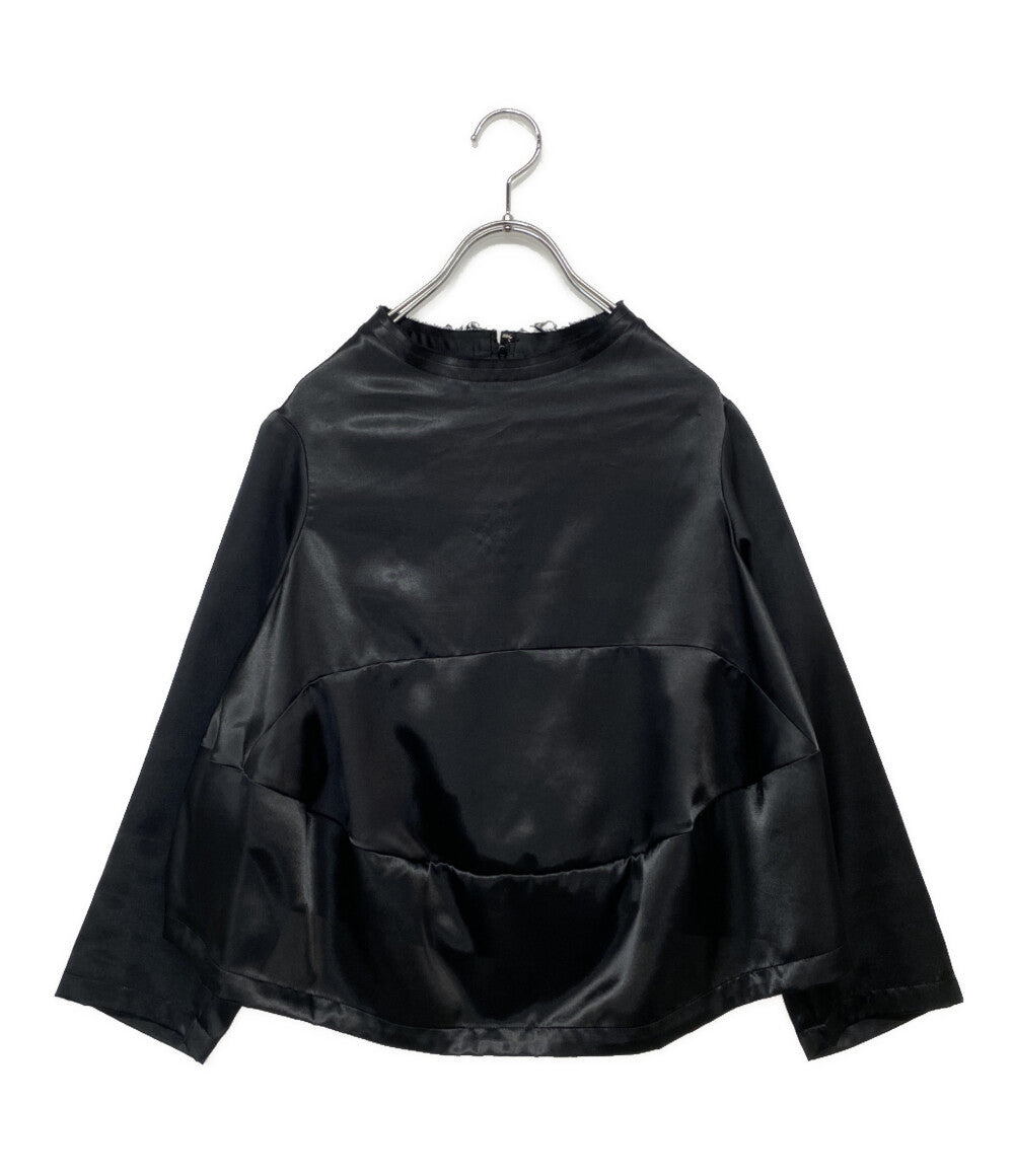 COMME des GARCONS エステルハイネックブラウス 23SS GK-B010 レディース SIZE S コムデギャルソン