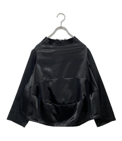 COMME des GARCONS エステルハイネックブラウス 23SS GK-B010 レディース SIZE S コムデギャルソン