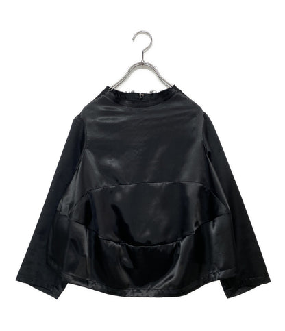 COMME des GARCONS エステルハイネックブラウス 23SS GK-B010 レディース SIZE S コムデギャルソン