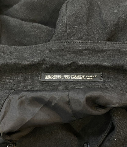 Yohji Yamamoto POUR HOMME テーラードジャケット LI RYCANVAS DOUBLE FRONT JACKET 24SS HS-J12-308 メンズ SIZE 3 ヨウジヤマモトプールオム