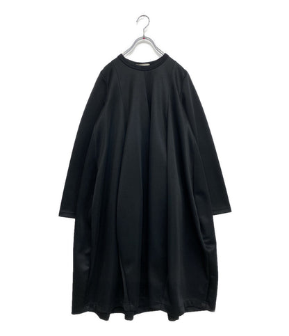 COMME des GARCONS 長袖ワンピース ジャージプリーツロングワンピ 21SS GG-T003 レディース SIZE S コムデギャルソン