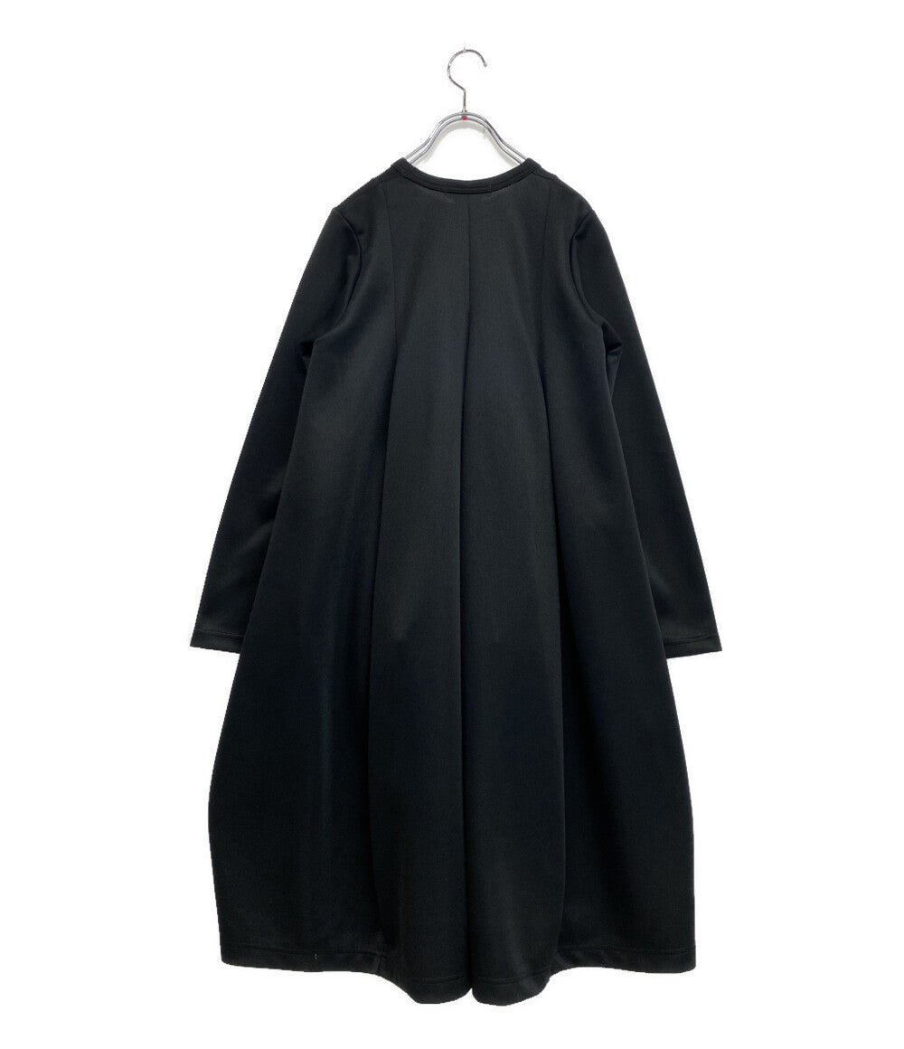 COMME des GARCONS 長袖ワンピース ジャージプリーツロングワンピ 21SS