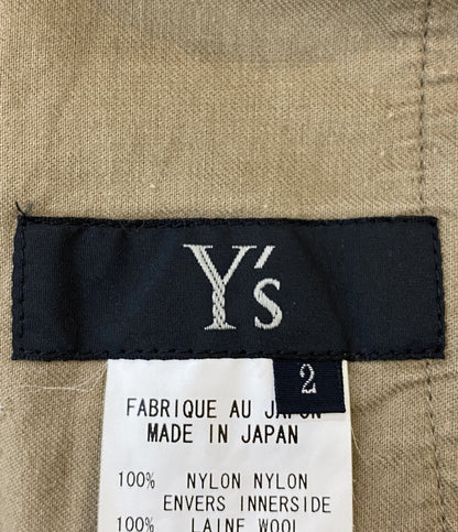 Y's ナイロンワイドショーツ 13SS YX-P08-606 レディース SIZE 2 ワイズ