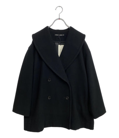 美品 nicholson&nicholson ニコルソンアンドニコルソン ピーコート MY SHAWL レディース SIZE 36