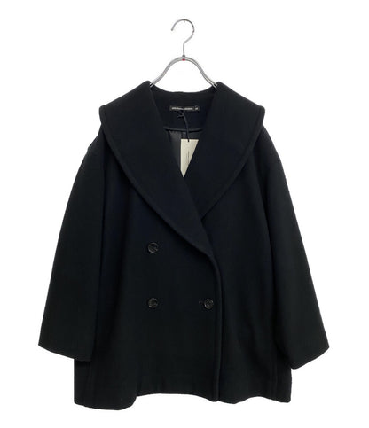 美品 nicholson&nicholson ニコルソンアンドニコルソン ピーコート MY SHAWL レディース SIZE 36