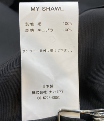 美品 nicholson&nicholson ニコルソンアンドニコルソン ピーコート MY SHAWL レディース SIZE 36